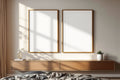 Floating Frame Mockup, Blank Template #051 | bulkmockup Blank Frame Template | High-Res JPG | Commercial Licence | MockupBulk