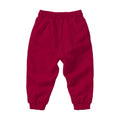 Antique Cherry Red Back View Baby TrackPants Mockup | Digital Download Mockup | High-Resolution JPG | Commercial Use Included | MockupBulk