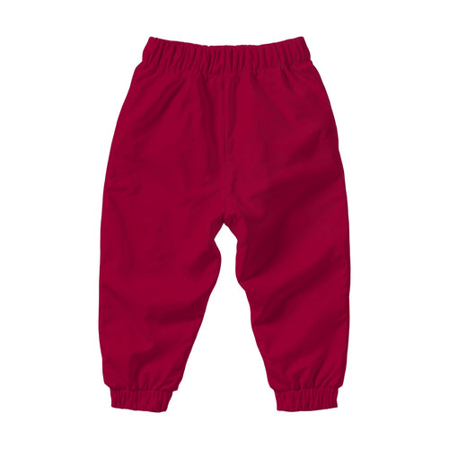 Antique Cherry Red Back View Baby TrackPants Mockup | Digital Download Mockup | High-Resolution JPG | Commercial Use Included | MockupBulk
