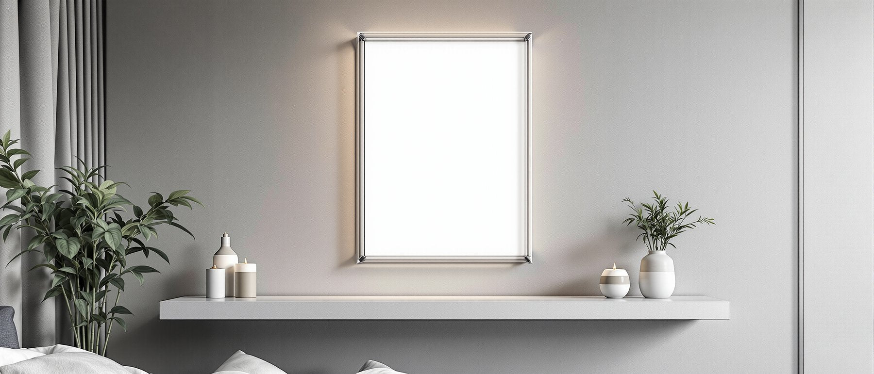 Blank Template #054 Floating Frame Mockup | Blank Frame Mockup JPG | Commercial Licence | bulkmockup Download | MockupBulk