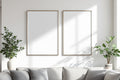 Floating Frame Mockup — Blank Template #055 — bulkmockup Digital Download | Blank Frame JPG | Commercial Licence Included | MockupBulk