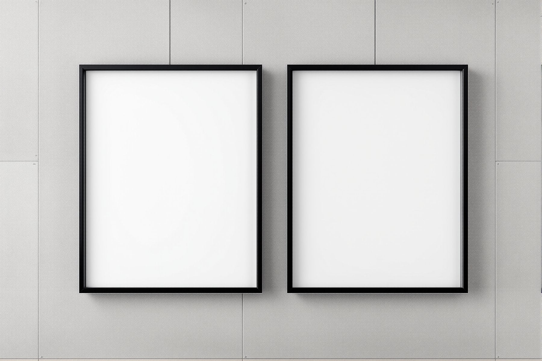 Floating Frame Mockup | Blank Template #058 — Empty Frame Mockup Template | JPG Digital Download | Commercial Licence | bulkmockup Shop