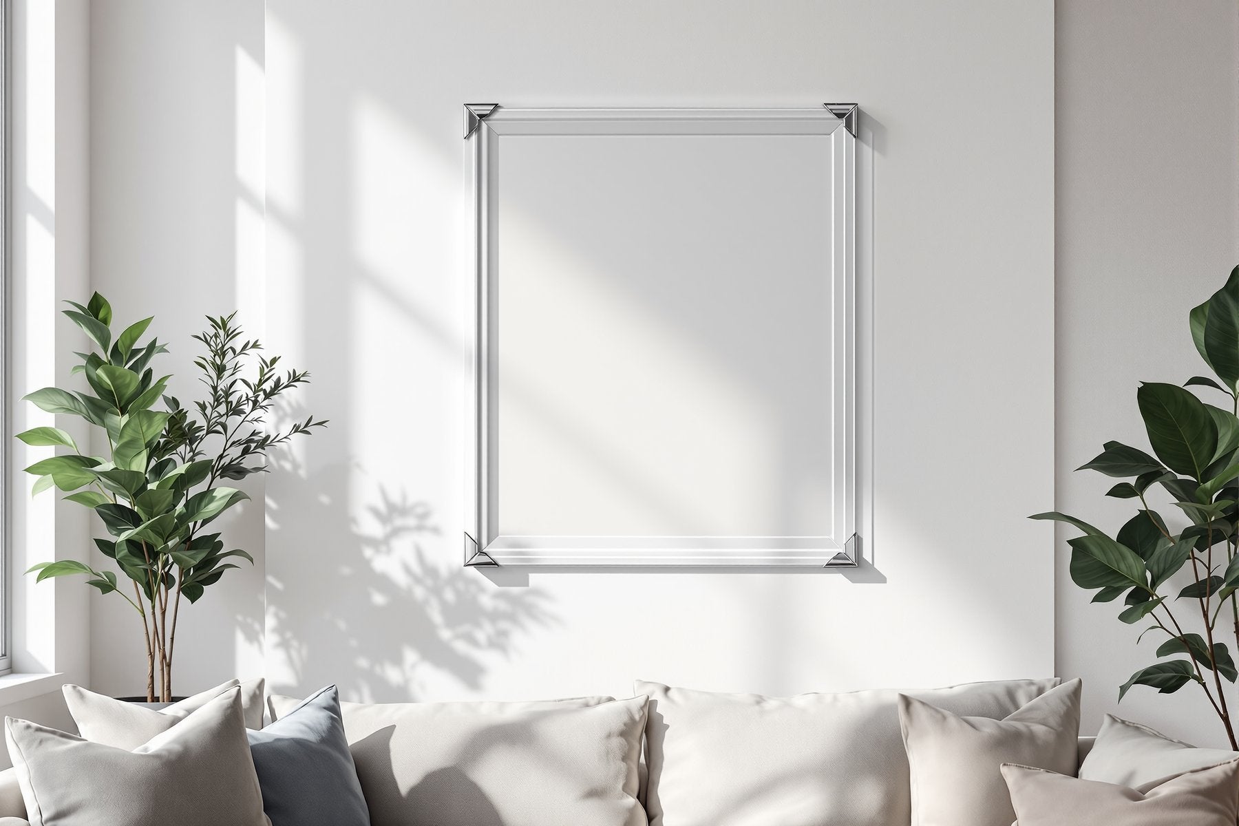 Floating Frame Mockup | Blank Template #060 — bulkmockup Digital Download | Blank Frame JPG | Commercial Licence Included | MockupBulk