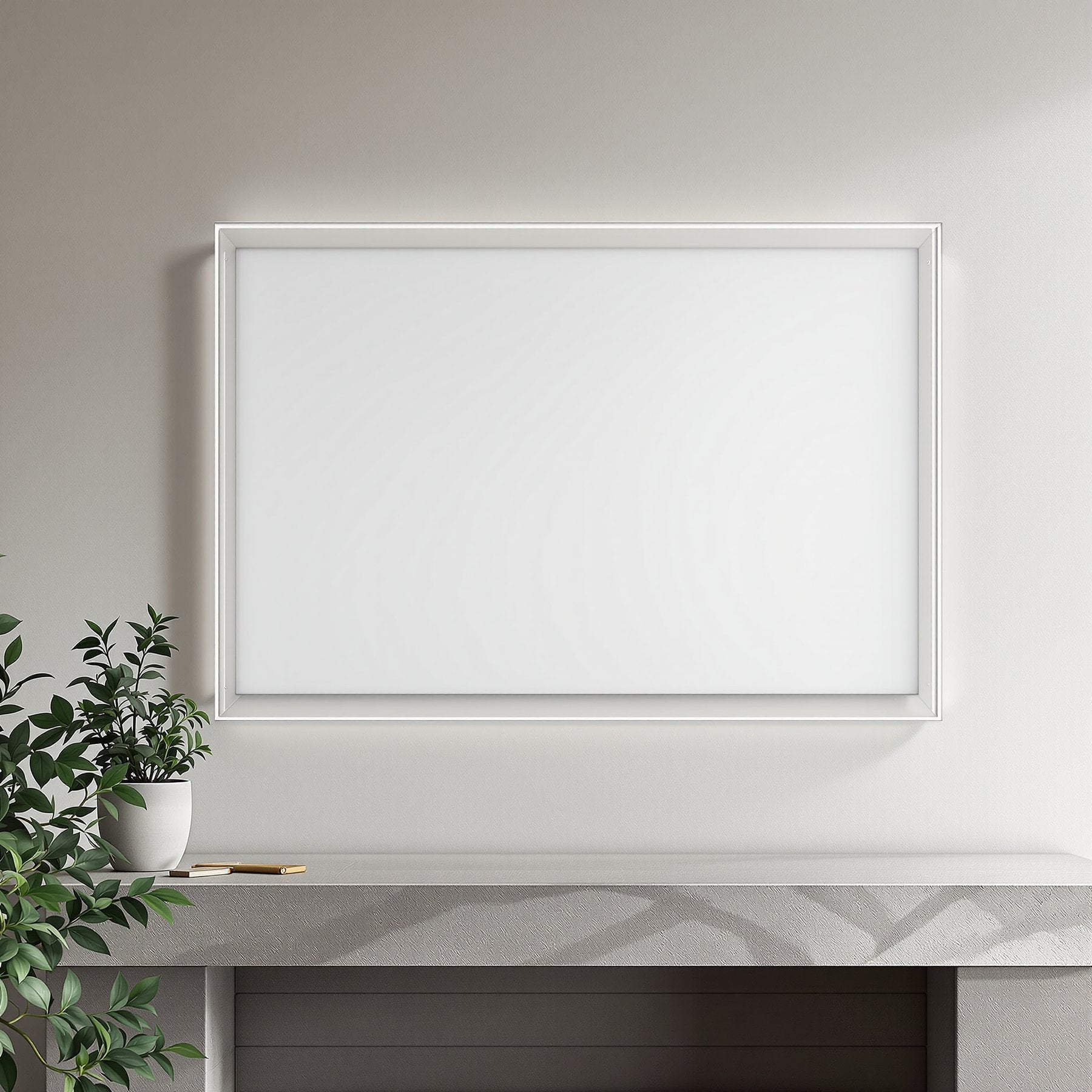 Floating Frame Mockup, Blank Template #061 | Blank Frame Mockup JPG | Commercial Licence | bulkmockup Download | MockupBulk