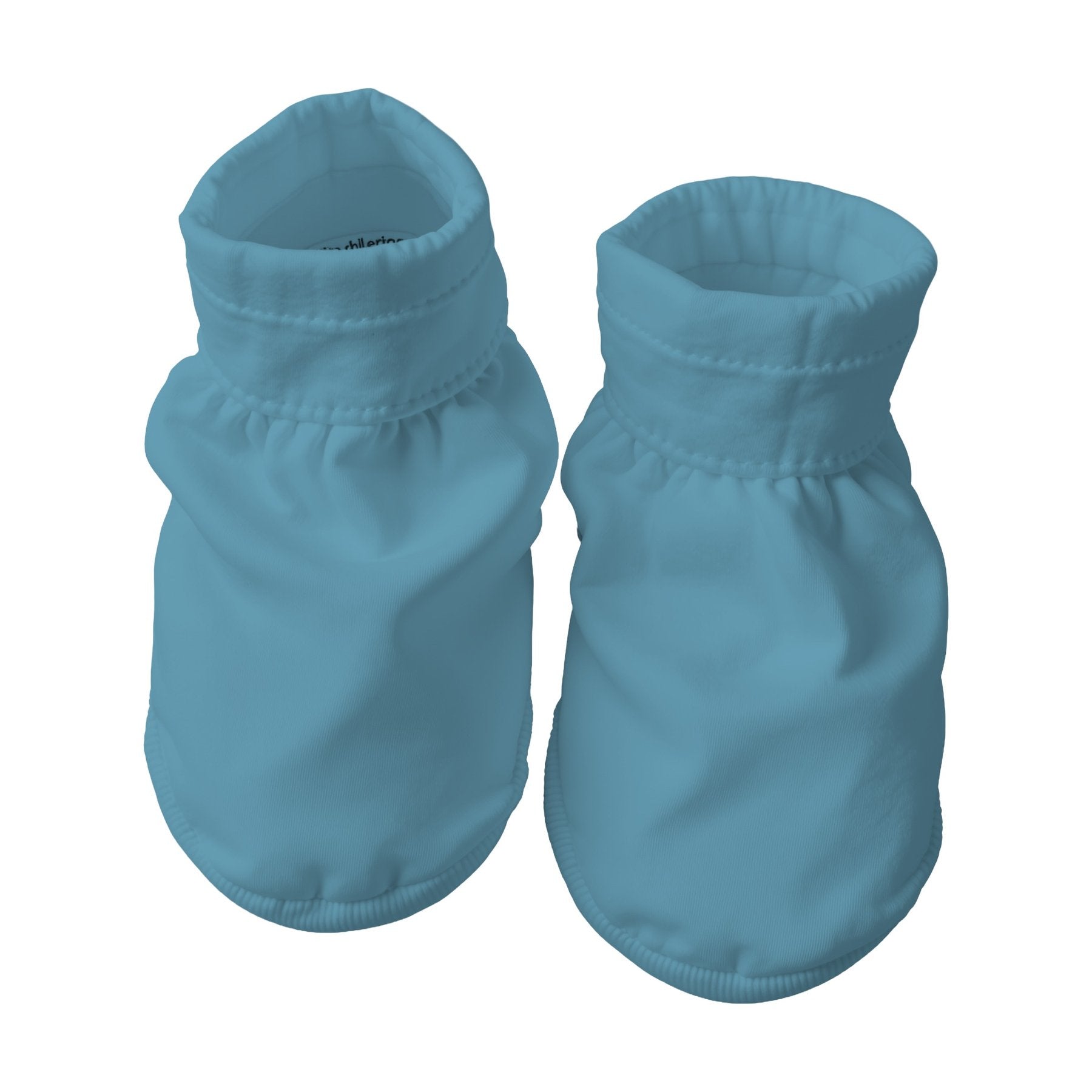 Arctic Blue Back View Baby Booties Mockup | Etsy POD Mockup Template | Instant Download JPG | Commercial Use | MockupBulk