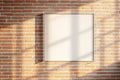 Floating Frame Mockup | Blank Template #065 | High-Res Frame Template JPG | bulkmockup Mockup Store | Commercial Use | MockupBulk