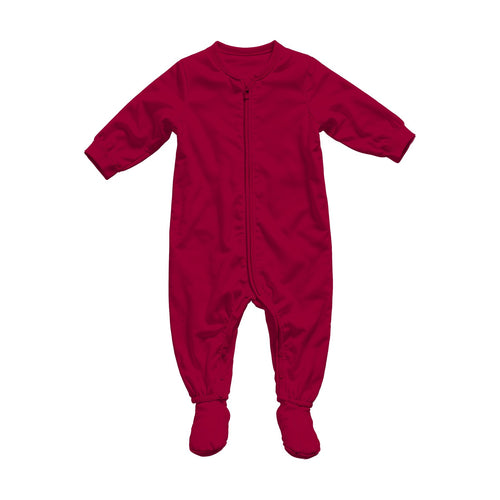 Antique Cherry Red Baby SleepSuit Mockup | Instant JPG Download | Commercial Licence | Etsy POD Print Mockup | MockupBulk