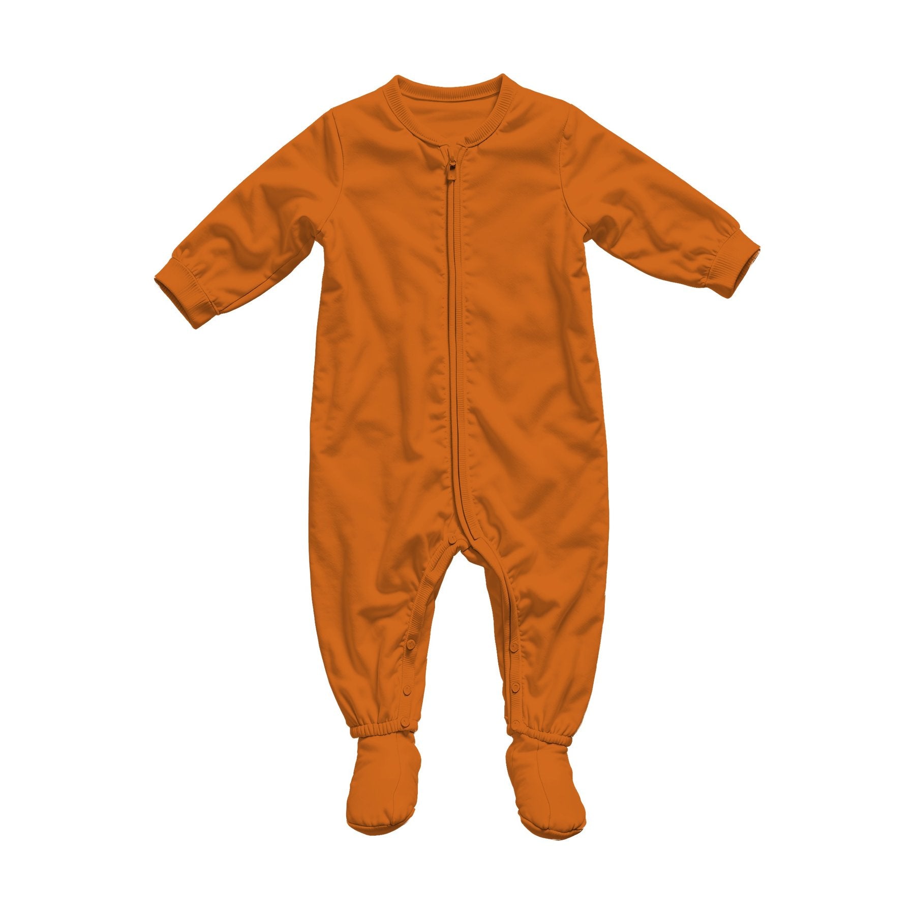 Antique Orange Baby SleepSuit Mockup | Etsy POD Mockup Template | Instant Download JPG | Commercial Use | MockupBulk