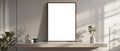 Floating Frame Mockup — Blank Template #070 — Frame Template JPG | Instant bulkmockup Download | Commercial Use | MockupBulk