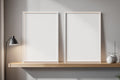 Floating Frame Mockup — Blank Template #071 — bulkmockup Frame Template | Instant Download JPG | Commercial Use | MockupBulk