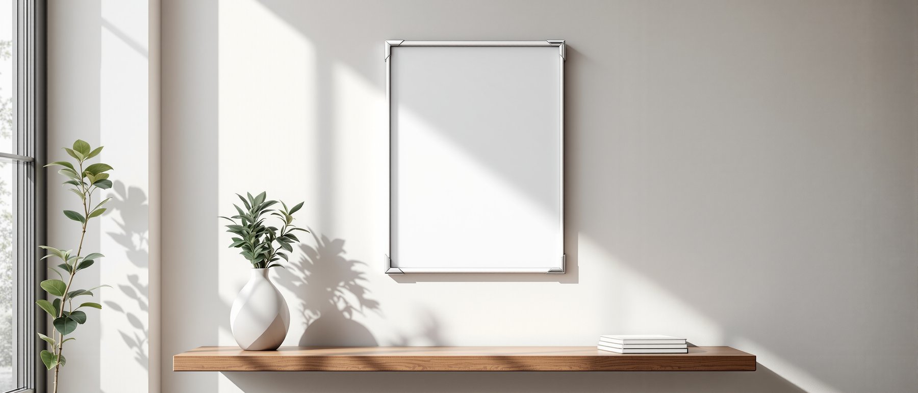 Floating Frame Mockup — Blank Template #072 — Instant bulkmockup Download | Blank Frame JPG Template | Commercial Use | MockupBulk