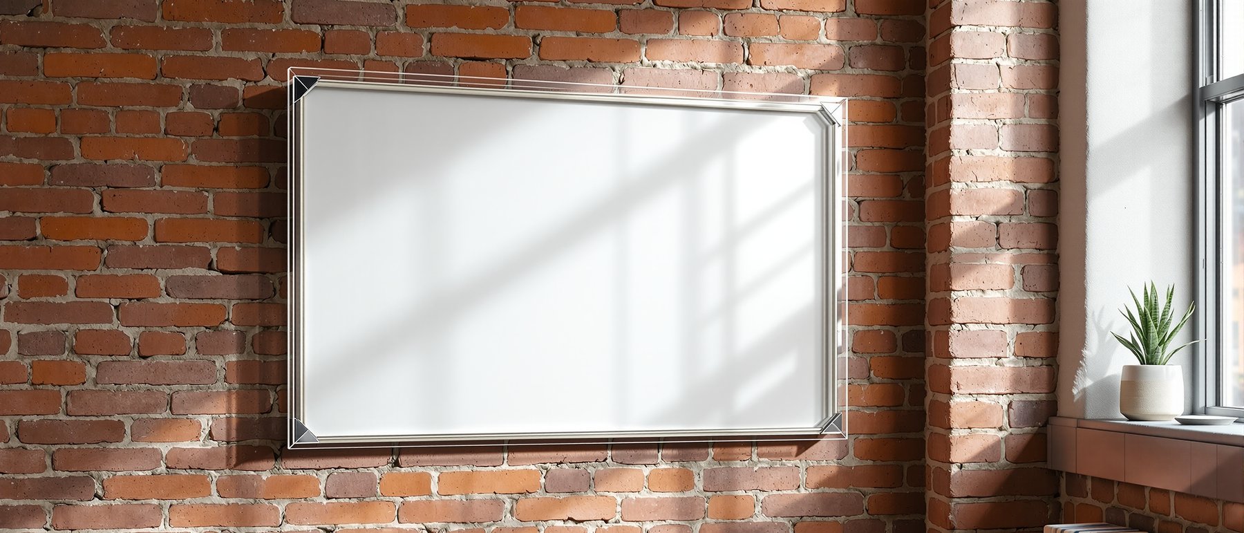 Floating Frame Mockup — Blank Template #077 — bulkmockup Blank Frame Template | High-Res JPG | Commercial Licence | MockupBulk