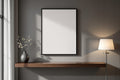 Floating Frame Mockup | Blank Template #087 | Blank Frame Mockup JPG | Commercial Licence | bulkmockup Download | MockupBulk