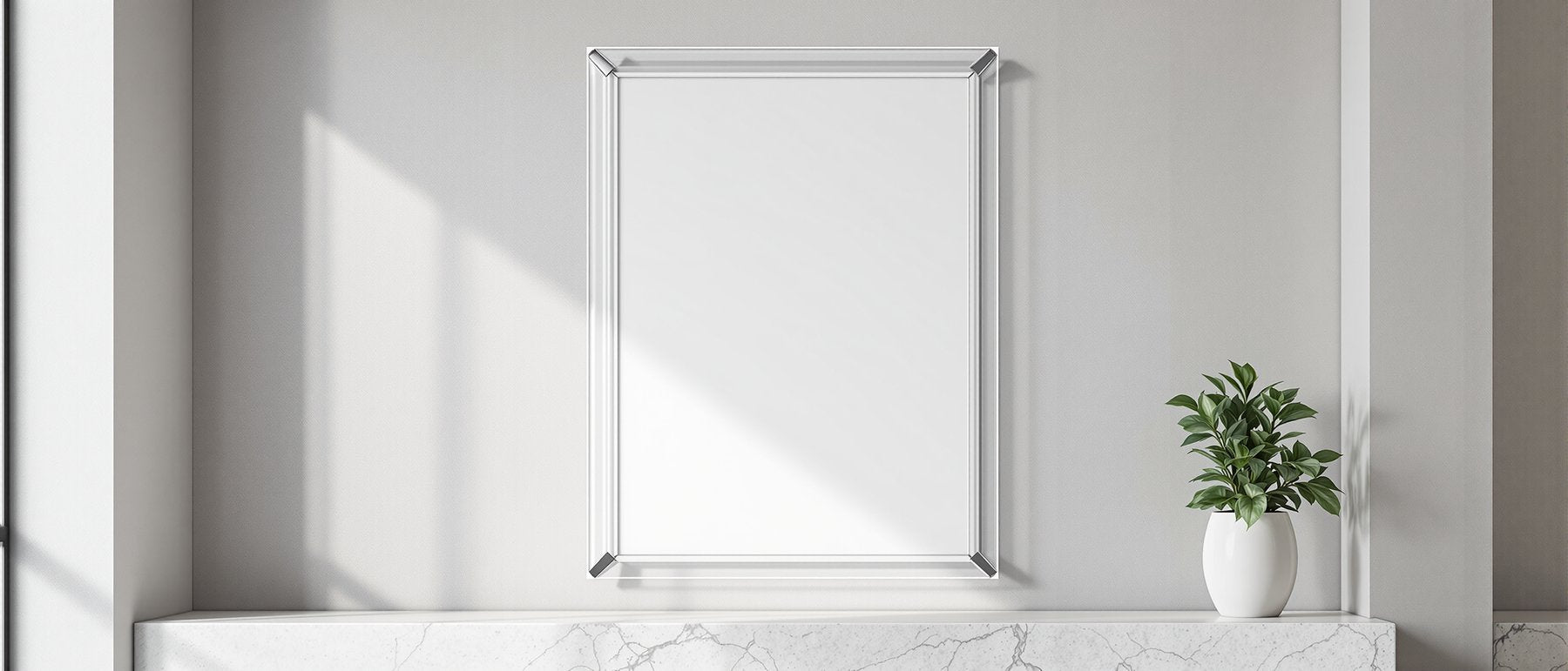 Floating Frame Mockup, Blank Template #089 | Frame Template JPG | Instant bulkmockup Download | Commercial Use | MockupBulk