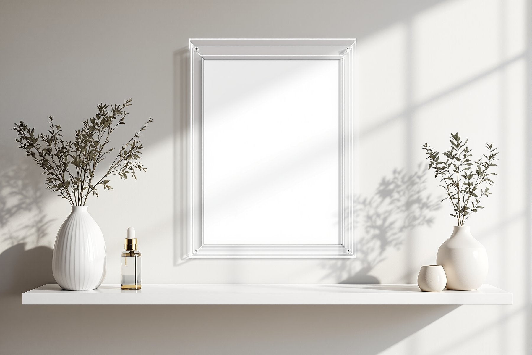 Floating Frame Mockup | Blank Template #092 — Frame Mockup JPG Download | bulkmockup Template | Commercial Licence | MockupBulk