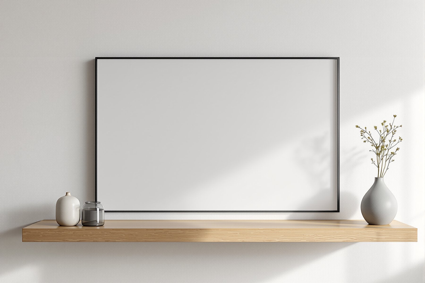 Floating Frame Mockup, Blank Template #096 | Digital Frame Mockup | bulkmockup JPG Download | For POD Etsy Shopify | MockupBulk