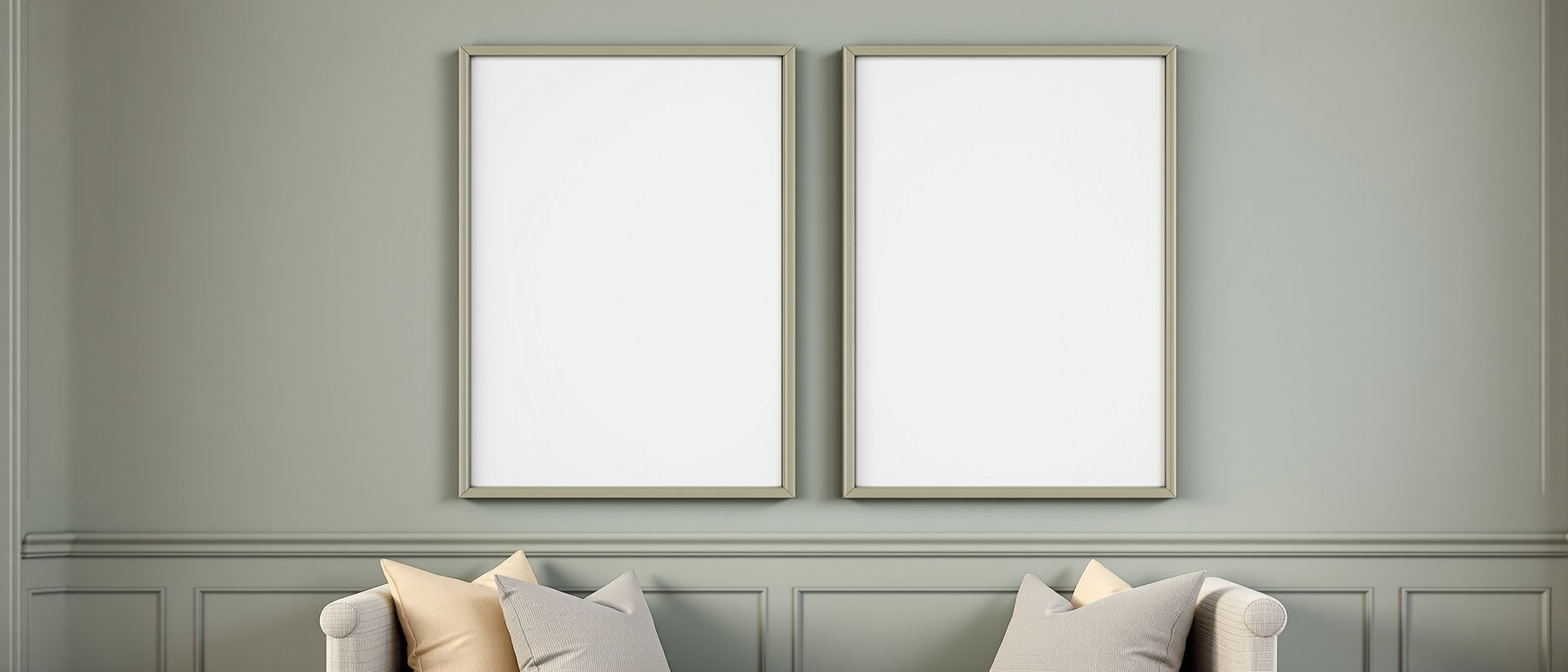 Coloured Frame Mockup | Blank Template #003 — Empty Frame Template | bulkmockup High-Res JPG | Commercial Use Included | MockupBulk