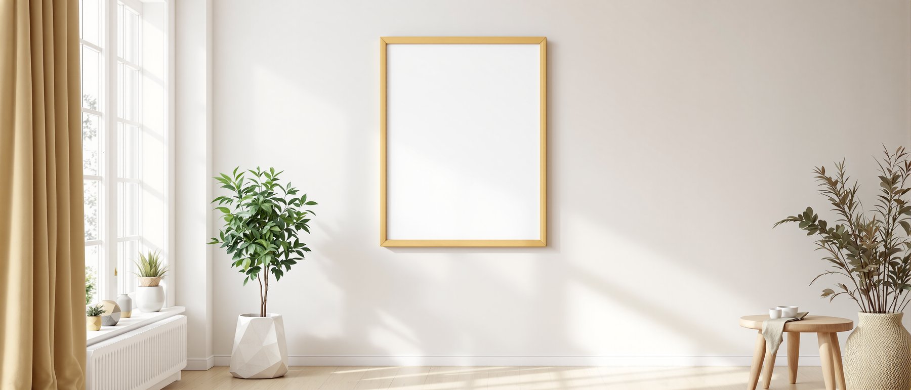 Coloured Frame Mockup | Blank Template #007 | bulkmockup Frame Template | Instant Download JPG | Commercial Use | MockupBulk