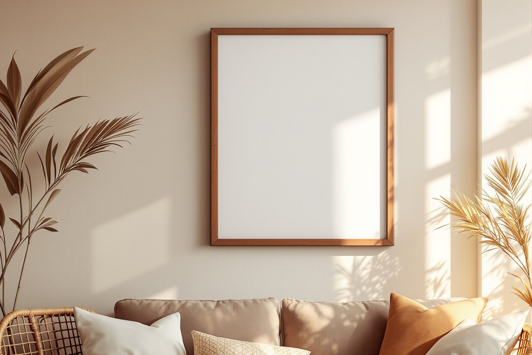 Blank Template #008 Coloured Frame Mockup | Empty Frame Mockup Template | JPG Digital Download | Commercial Licence | bulkmockup Shop