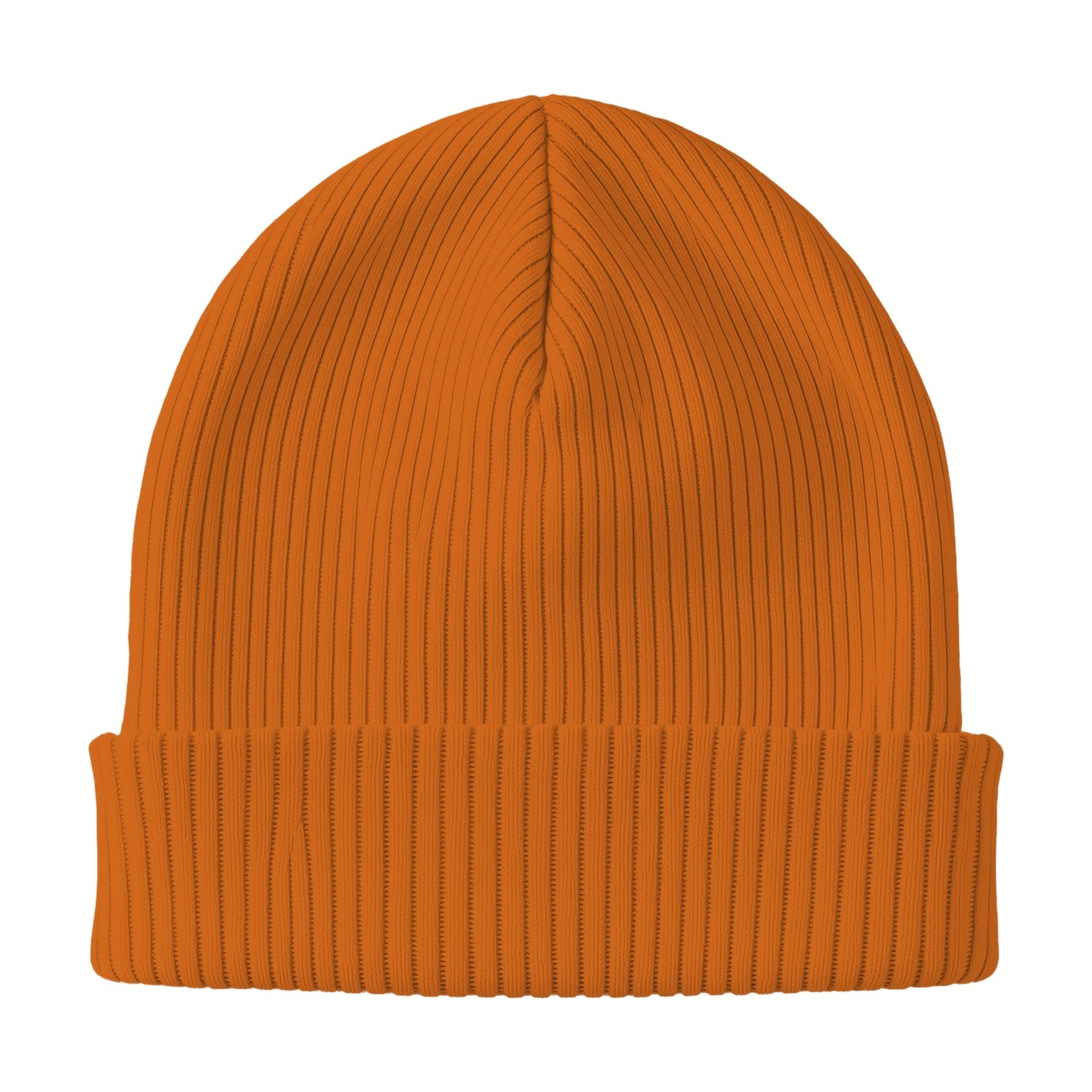 Antique Orange Beanie Mockup | Print on Demand Mockup | High-Res JPG Download | Commercial Use Included | MockupBulk