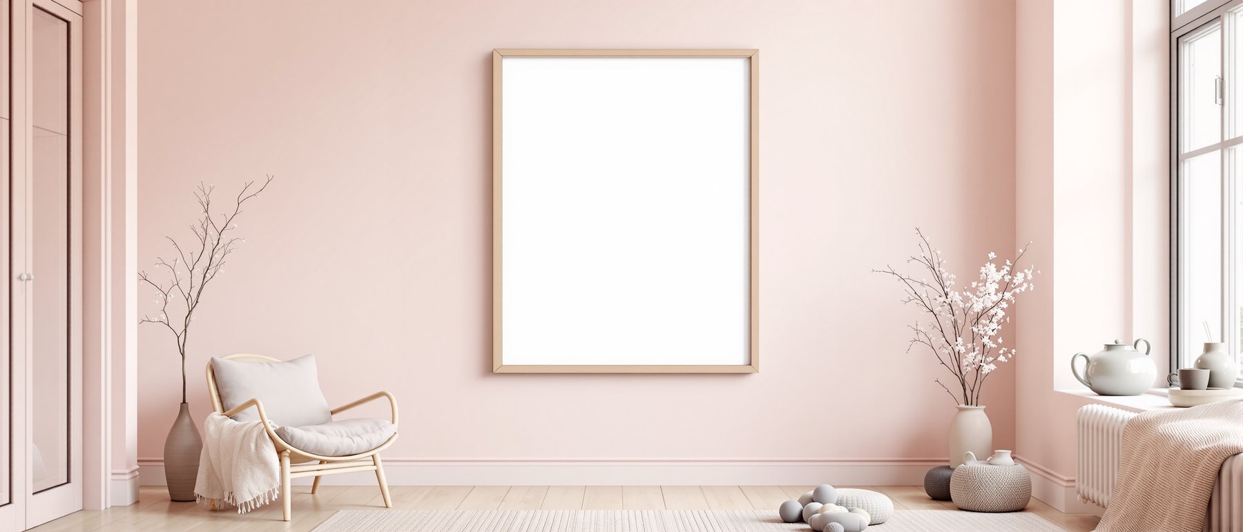 Coloured Frame Mockup | Blank Template #024 | Digital Frame Mockup | bulkmockup JPG Download | For POD Etsy Shopify | MockupBulk