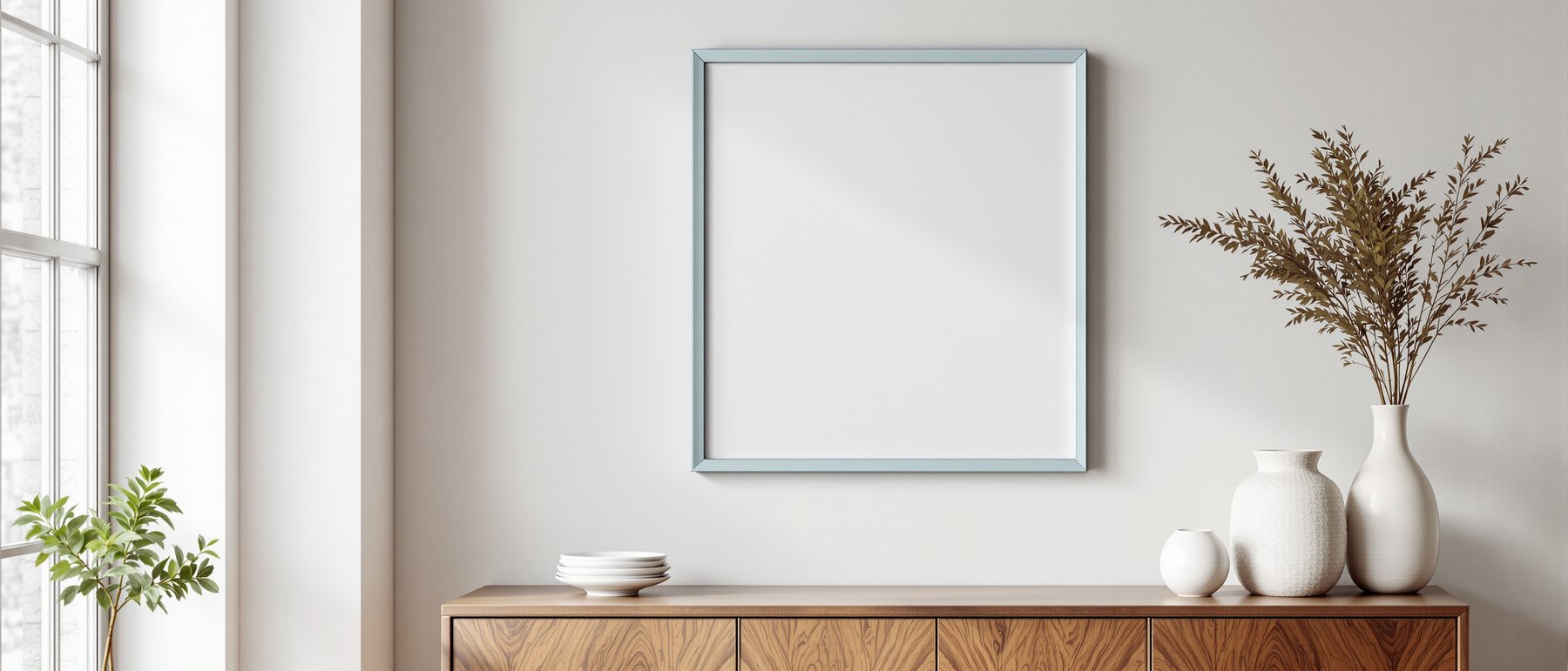 Coloured Frame Mockup | Blank Template #025 | Print-on-Demand Frame Mockup | bulkmockup JPG | Commercial Licence | MockupBulk
