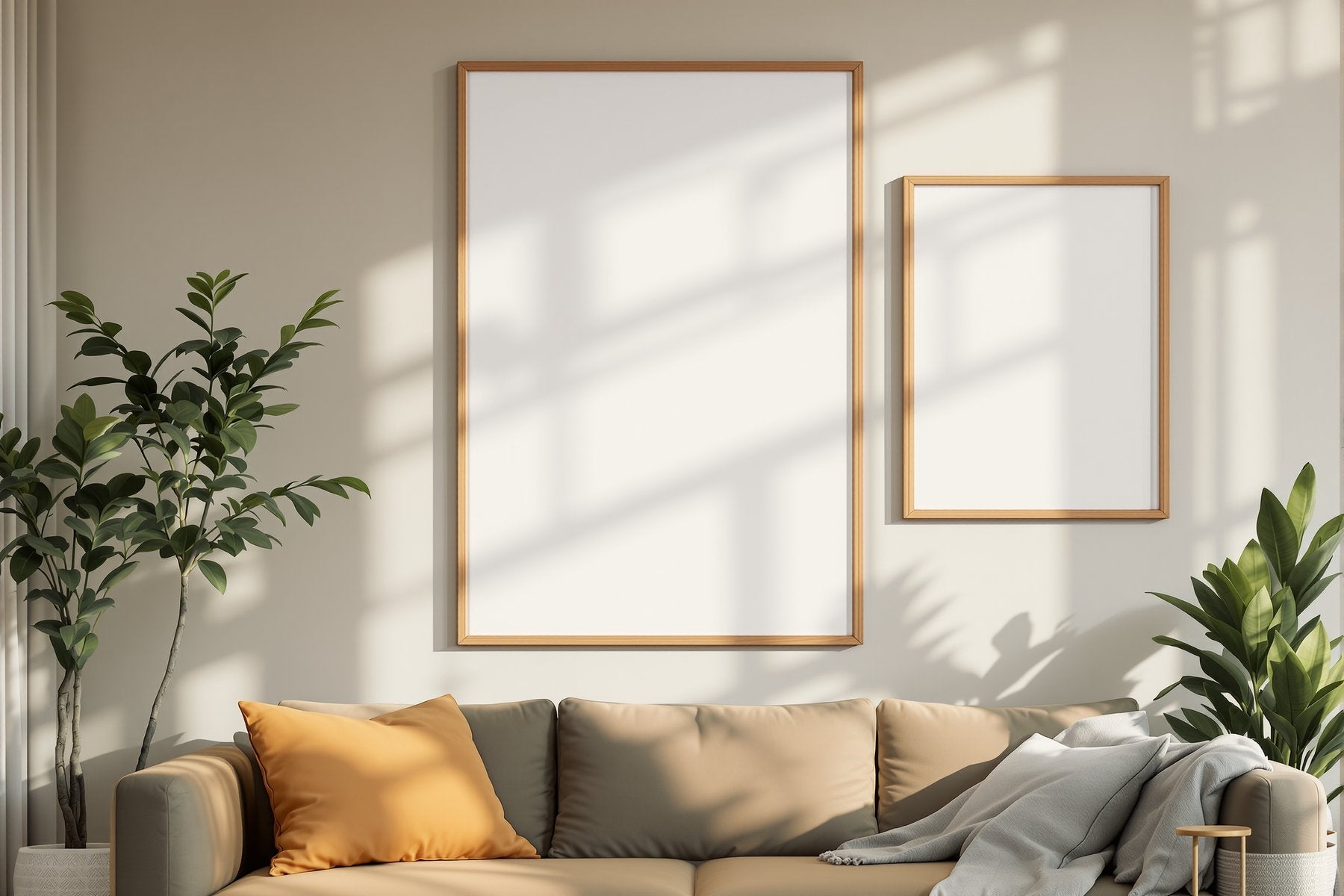 Coloured Frame Mockup | Blank Template #035 — Blank Frame Template for Etsy | bulkmockup JPG Download | Commercial Use | MockupBulk