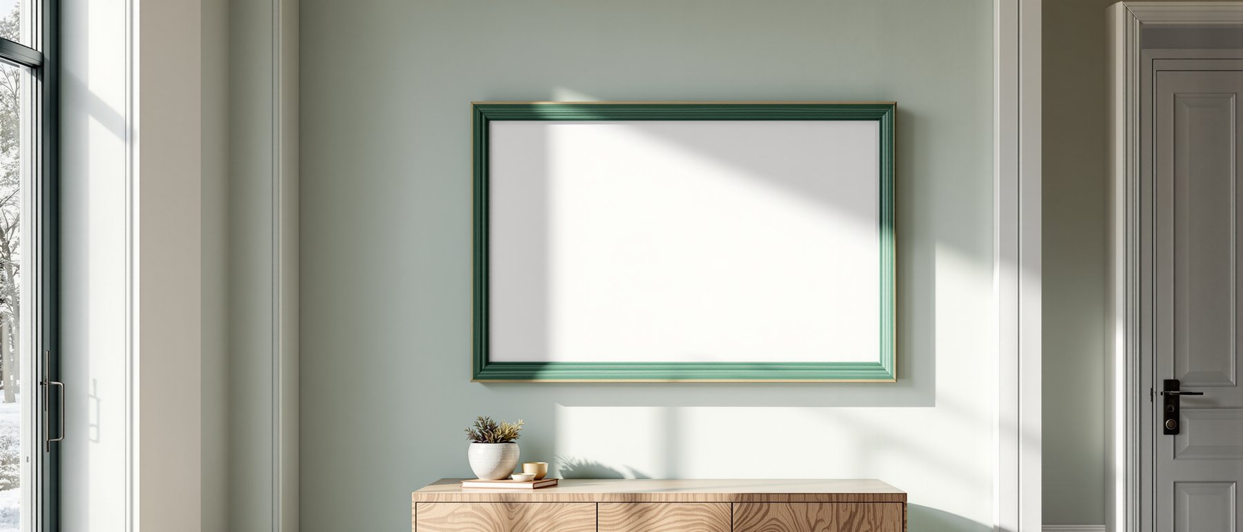 Coloured Frame Mockup, Blank Template #038 | Digital Frame Mockup | bulkmockup JPG Download | For POD Etsy Shopify | MockupBulk