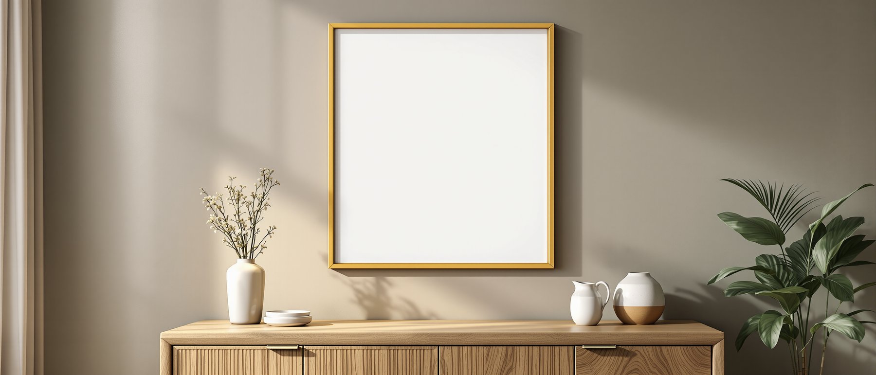 Coloured Frame Mockup | Blank Template #041 — bulkmockup Frame Template | Instant Download JPG | Commercial Use | MockupBulk