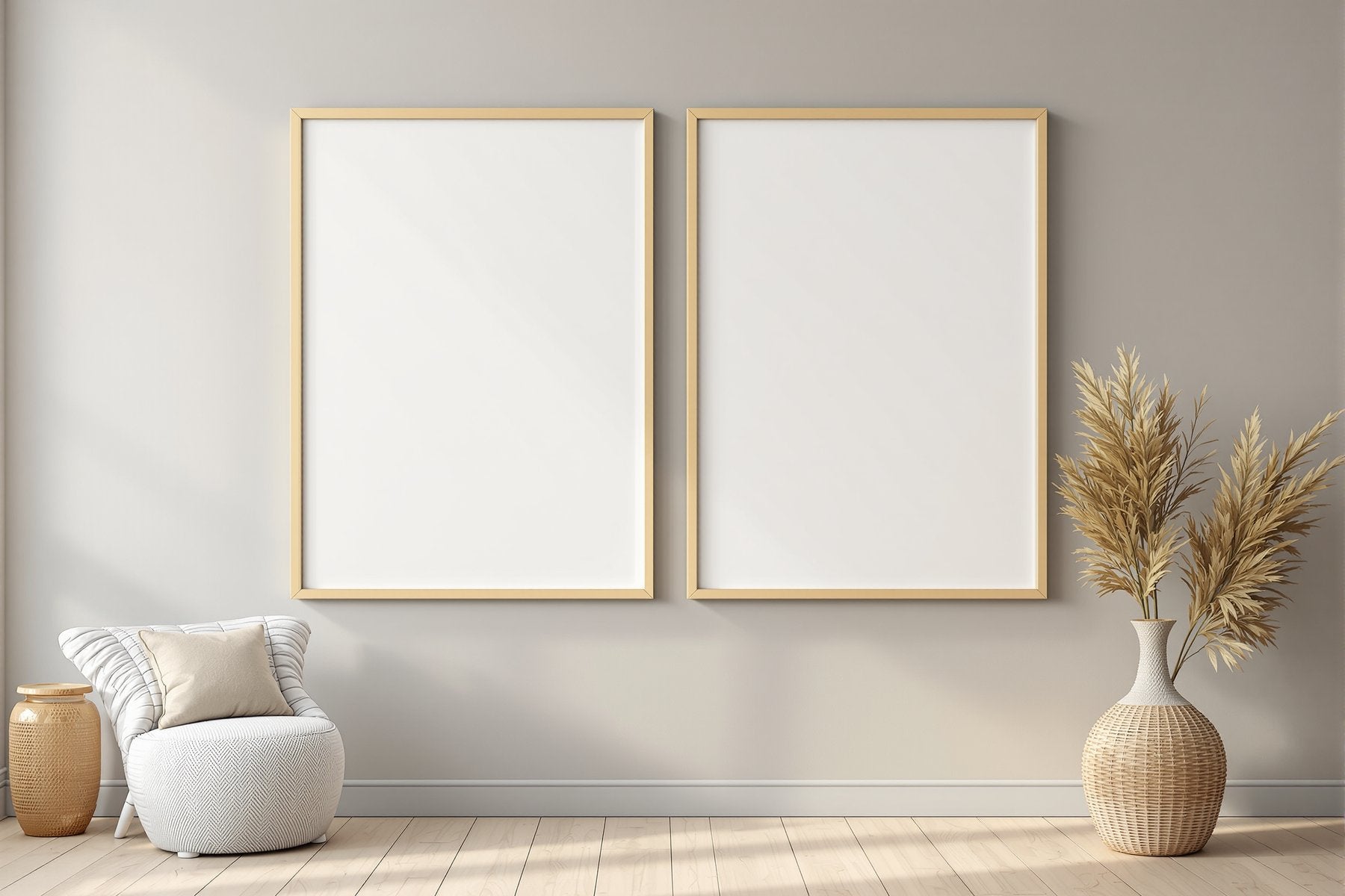 Coloured Frame Mockup | Blank Template #043 — Frame Template JPG | Instant bulkmockup Download | Commercial Use | MockupBulk