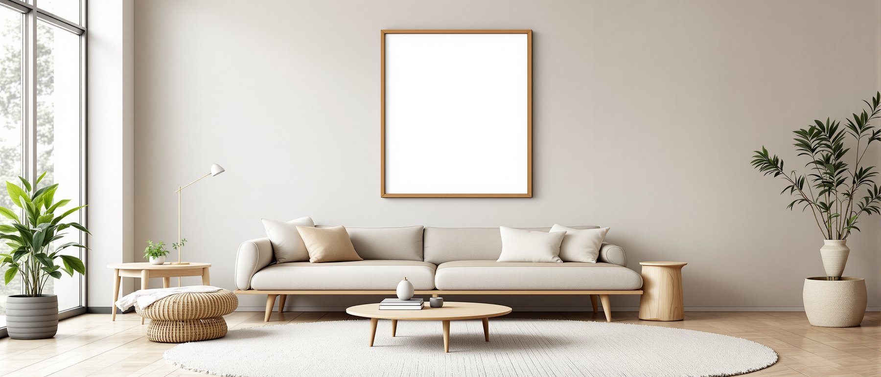 Coloured Frame Mockup | Blank Template #048 — bulkmockup Blank Frame Template | High-Res JPG | Commercial Licence | MockupBulk
