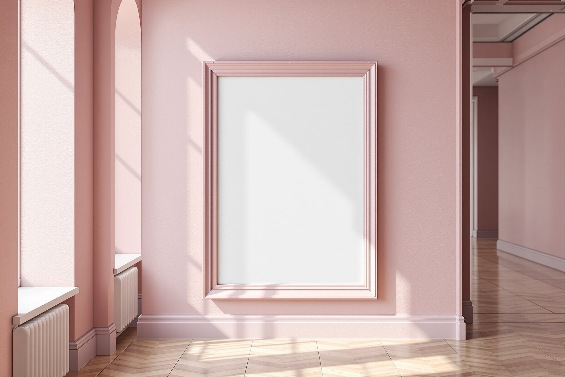 Coloured Frame Mockup — Blank Template #049 — Print-on-Demand Frame Mockup | bulkmockup JPG | Commercial Licence | MockupBulk