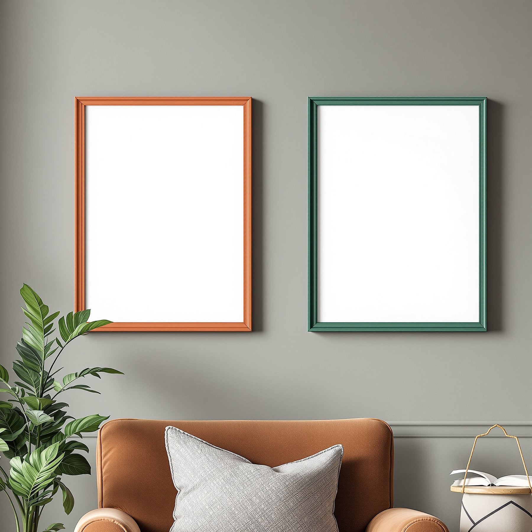 Blank Template #006 Coloured Frame Mockup | Instant bulkmockup Download | Blank Frame JPG Template | Commercial Use | MockupBulk