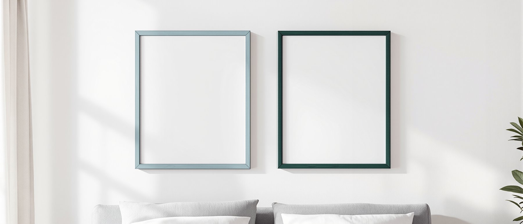 Blank Template #008 Coloured Frame Mockup | Blank Frame Mockup JPG | Commercial Licence | bulkmockup Download | MockupBulk