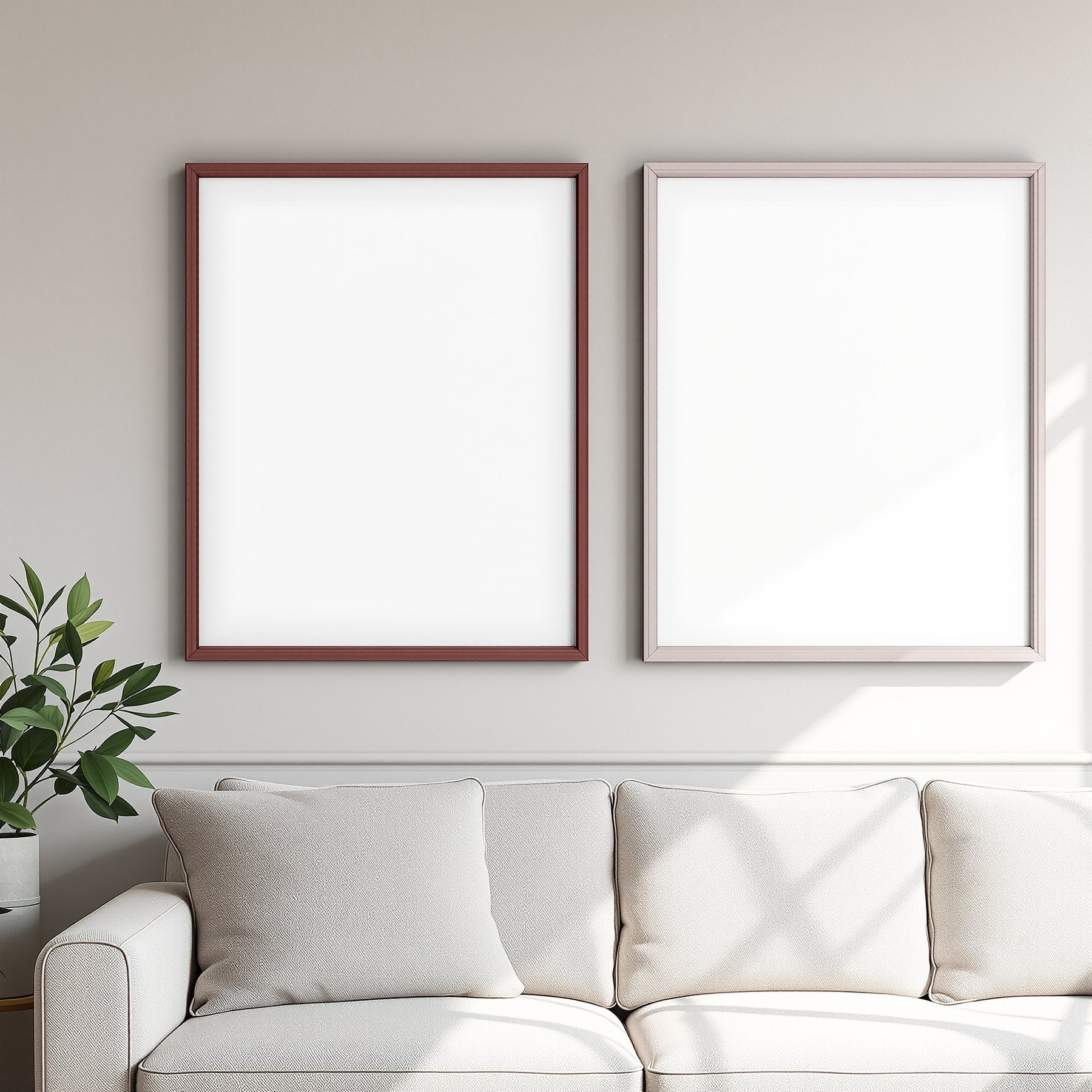 Blank Template #009 Coloured Frame Mockup | Print-on-Demand Frame Mockup | bulkmockup JPG | Commercial Licence | MockupBulk