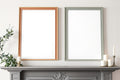 Coloured Frame Mockup — Blank Template #011 — Print-on-Demand Frame Mockup | bulkmockup JPG | Commercial Licence | MockupBulk