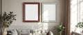 Coloured Frame Mockup — Blank Template #014 — High-Res Frame Template JPG | bulkmockup Mockup Store | Commercial Use | MockupBulk