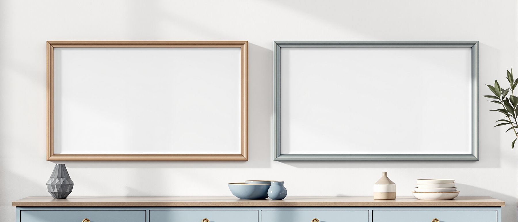Coloured Frame Mockup | Blank Template #022 | bulkmockup Frame Template | Instant Download JPG | Commercial Use | MockupBulk