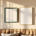Blank Template #024 Coloured Frame Mockup | High-Res Frame Template JPG | bulkmockup Mockup Store | Commercial Use | MockupBulk