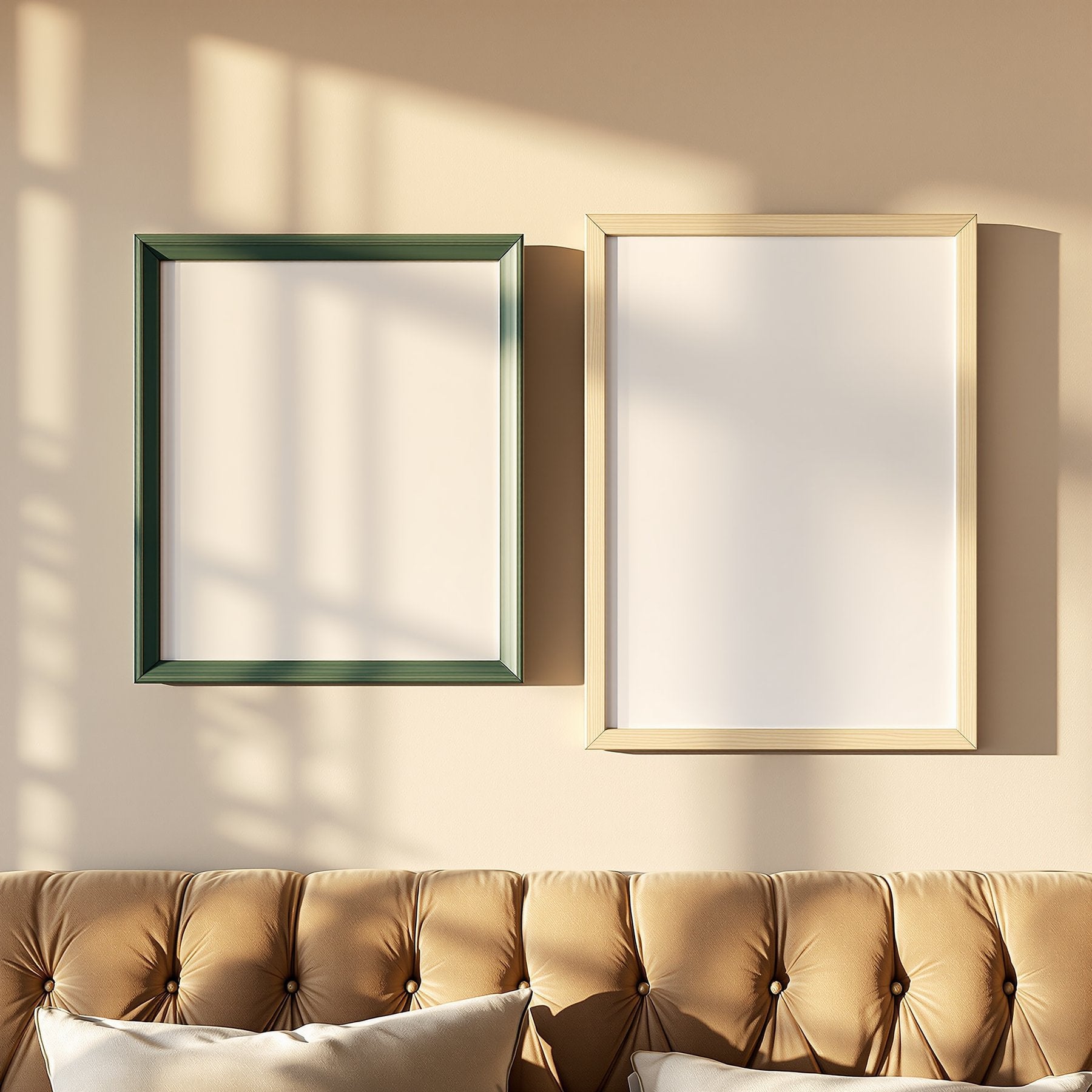 Blank Template #024 Coloured Frame Mockup | High-Res Frame Template JPG | bulkmockup Mockup Store | Commercial Use | MockupBulk