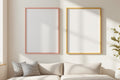 Coloured Frame Mockup | Blank Template #025 — Print-on-Demand Frame Mockup | bulkmockup JPG | Commercial Licence | MockupBulk