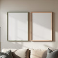 Coloured Frame Mockup | Blank Template #027 — Instant bulkmockup Download | Blank Frame JPG Template | Commercial Use | MockupBulk