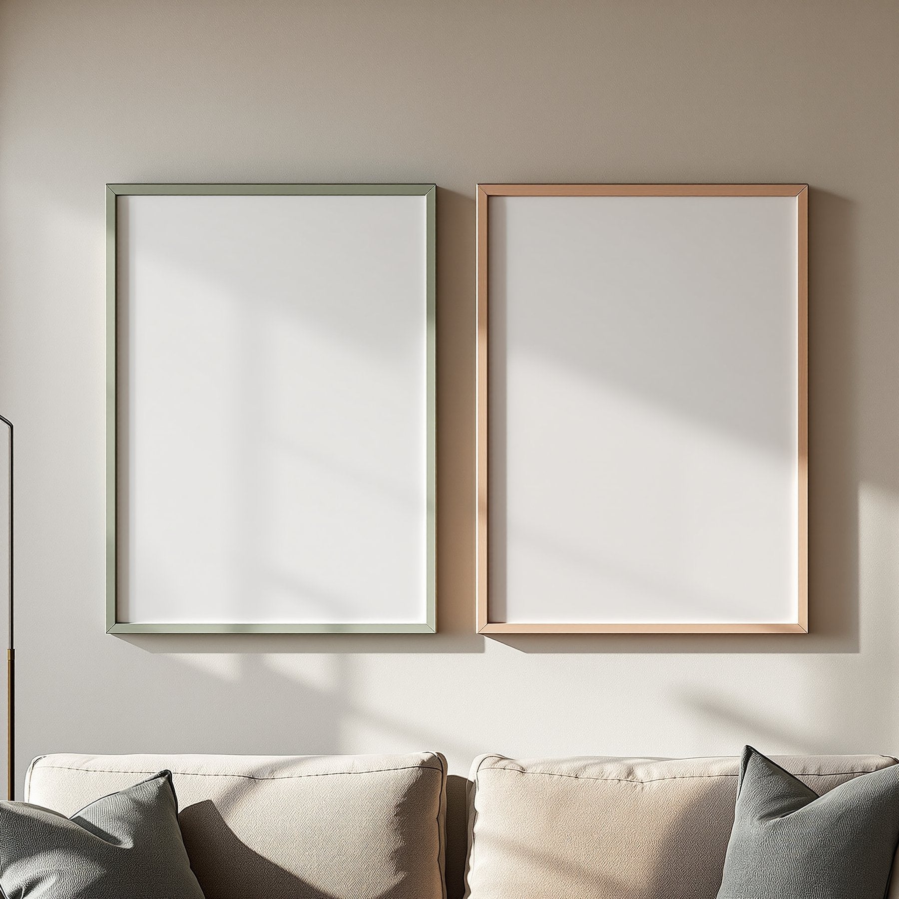 Coloured Frame Mockup | Blank Template #027 — Instant bulkmockup Download | Blank Frame JPG Template | Commercial Use | MockupBulk