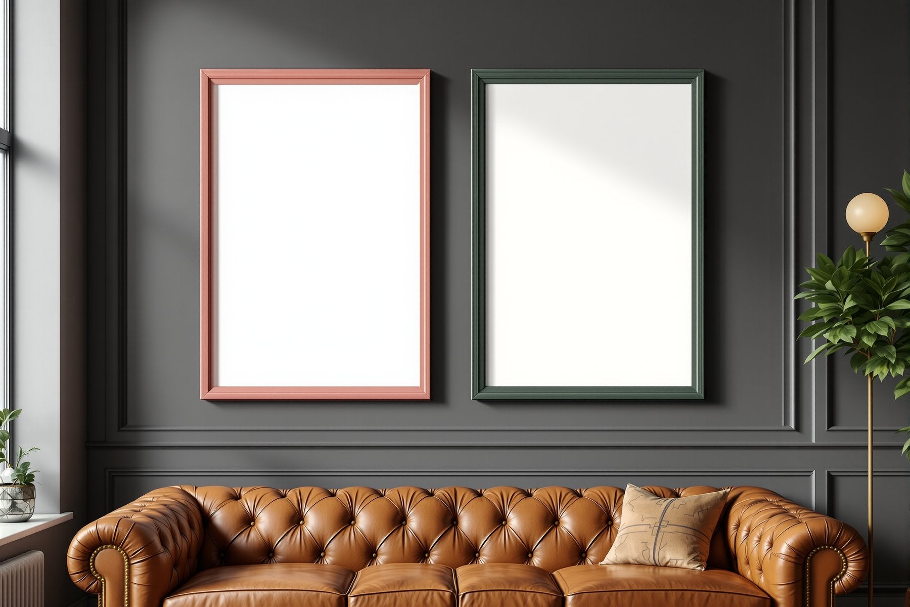 Blank Template #031 Coloured Frame Mockup | Instant bulkmockup Download | Blank Frame JPG Template | Commercial Use | MockupBulk