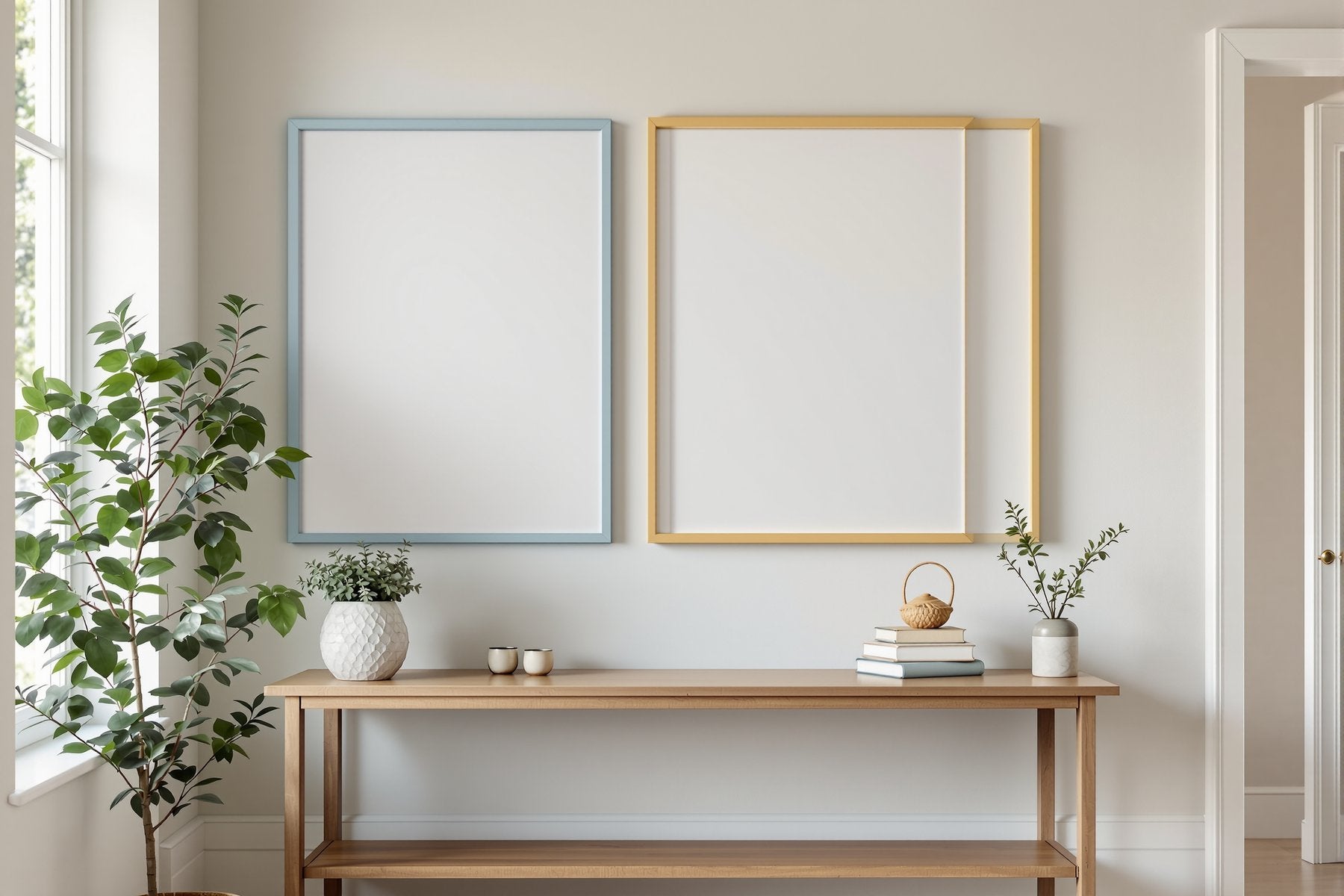 Blank Template #038 Coloured Frame Mockup | Blank Frame Template | High-Res JPG Instant Download | Commercial Use | bulkmockup | MockupBulk