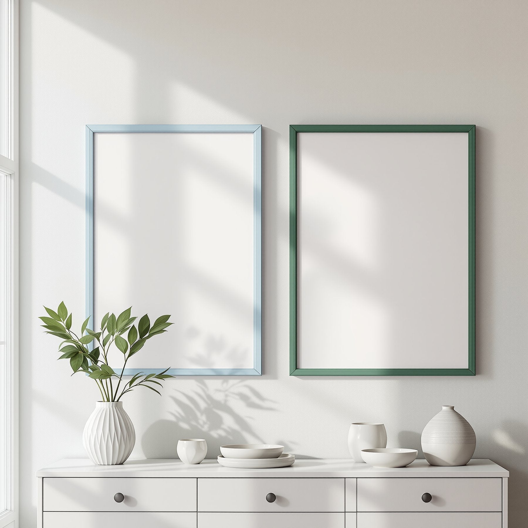 Coloured Frame Mockup — Blank Template #044 — bulkmockup Digital Download | Blank Frame JPG | Commercial Licence Included | MockupBulk
