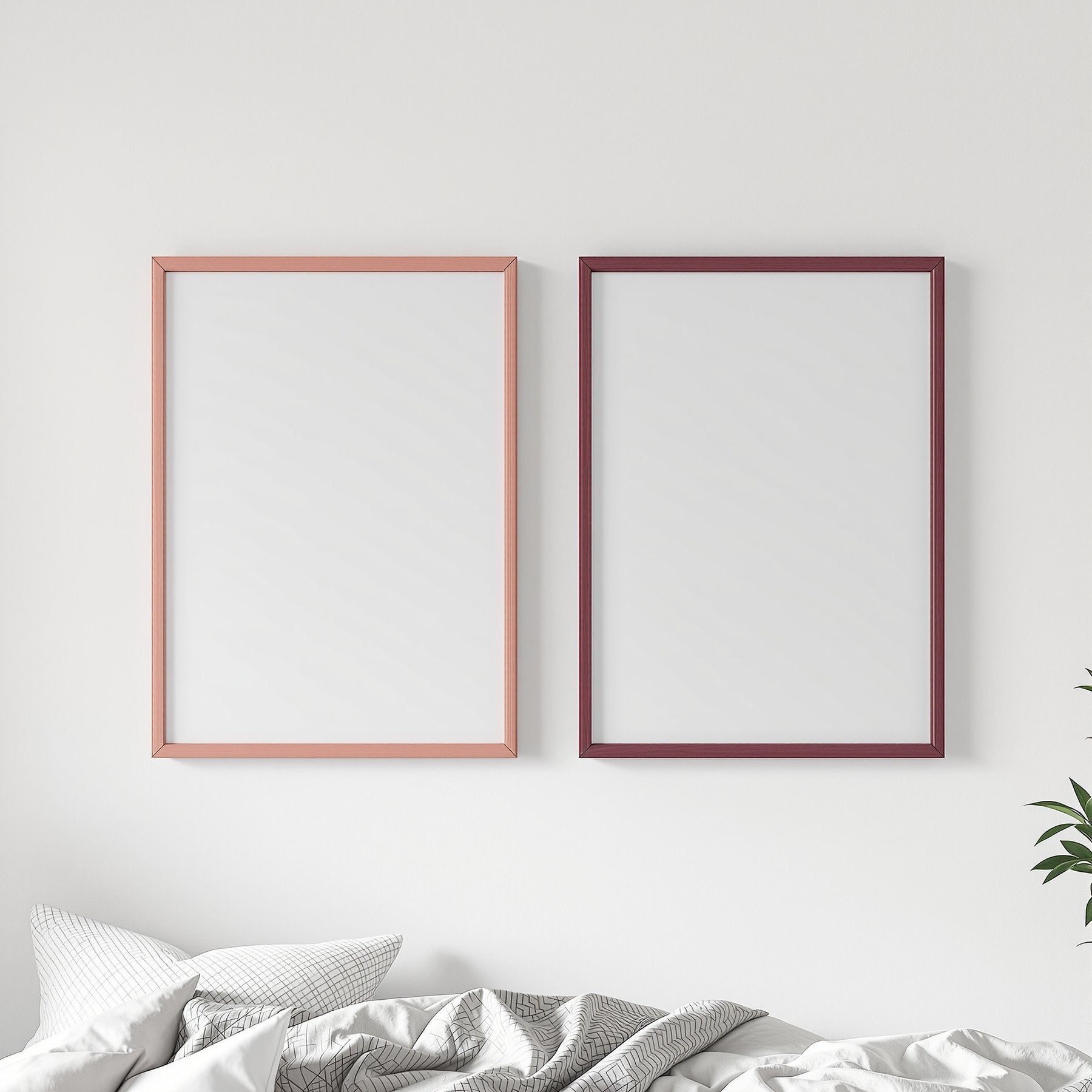 Coloured Frame Mockup | Blank Template #045 | Frame Mockup JPG Download | bulkmockup Template | Commercial Licence | MockupBulk