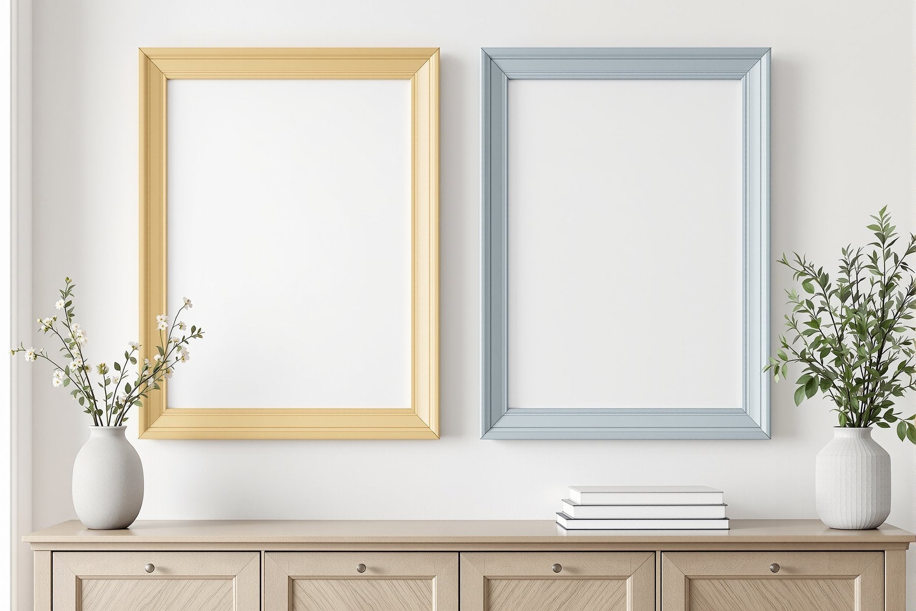 Coloured Frame Mockup | Blank Template #046 — Print-on-Demand Frame Mockup | bulkmockup JPG | Commercial Licence | MockupBulk