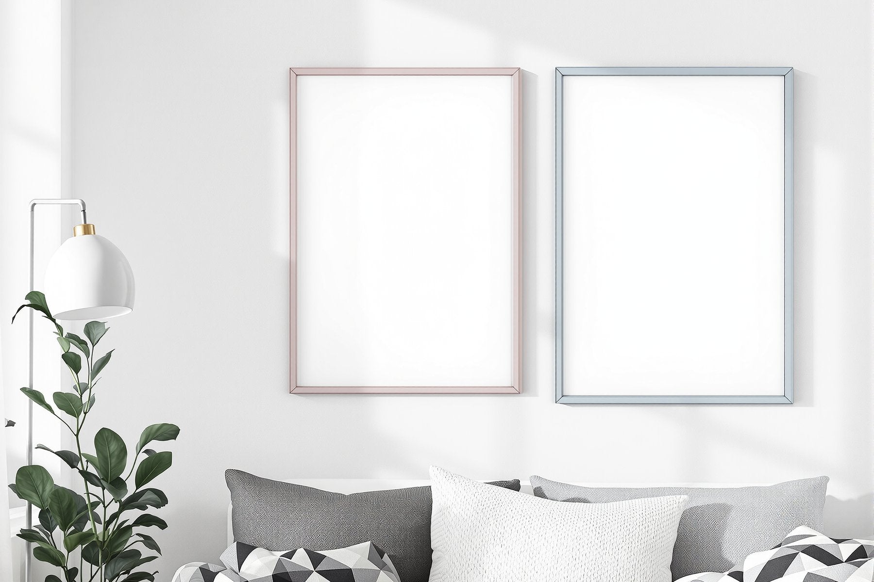 Coloured Frame Mockup, Blank Template #047 | Blank Frame Mockup JPG | Commercial Licence | bulkmockup Download | MockupBulk