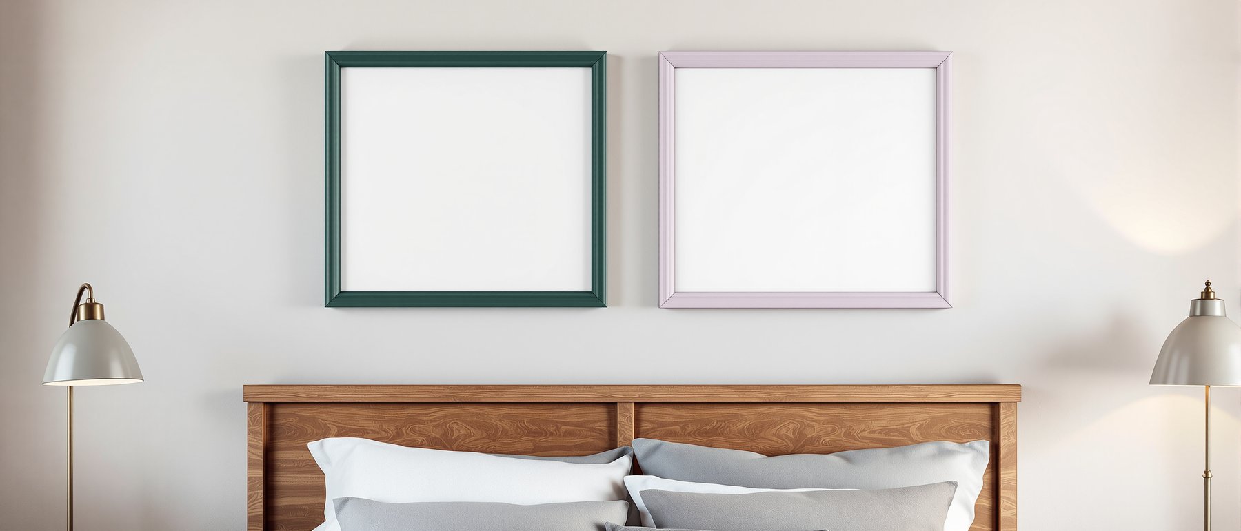Coloured Frame Mockup | Blank Template #050 — Instant bulkmockup Download | Blank Frame JPG Template | Commercial Use | MockupBulk